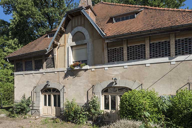 Façade principale. © Jérôme Mongreville / Région Bourgogne-Franche-Comté, Inventaire du patrimoine - 2018