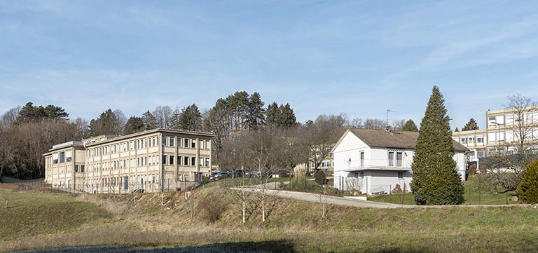 Vue d'ensemble, depuis le sud-est. © Sonia Dourlot / Région Bourgogne-Franche-Comté, Inventaire du patrimoine - 2019