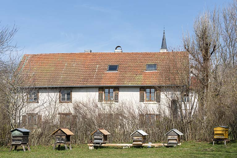 Façade sud. © Sonia Dourlot / Région Bourgogne-Franche-Comté, Inventaire du patrimoine - 2019