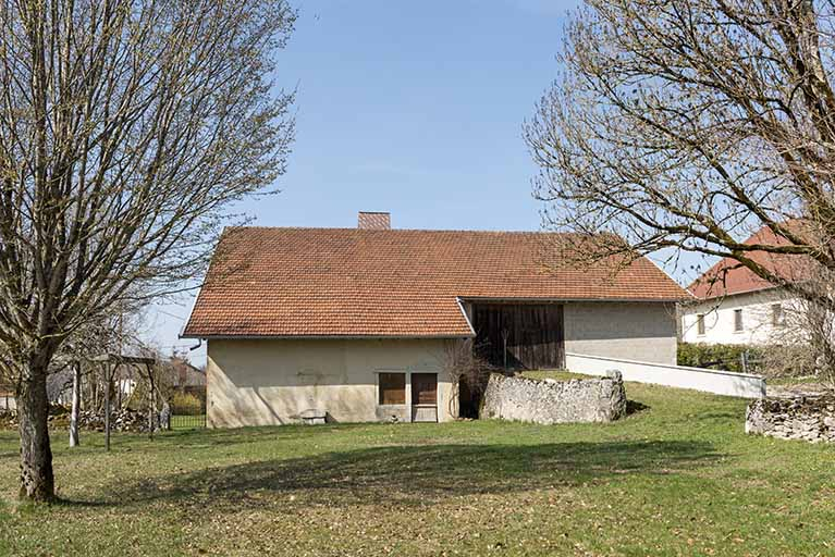 Façade ouest. © Sonia Dourlot / Région Bourgogne-Franche-Comté, Inventaire du patrimoine - 2019