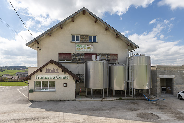 Façade antérieure. © Sonia Dourlot / Région Bourgogne-Franche-Comté, Inventaire du patrimoine - 2019