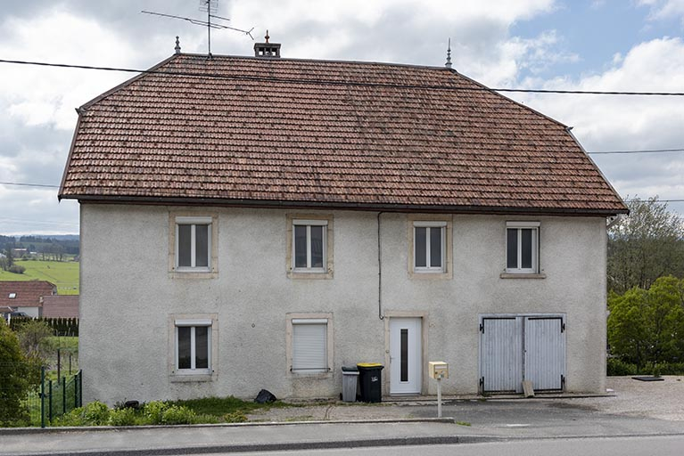 Façade antérieure. © Sonia Dourlot / Région Bourgogne-Franche-Comté, Inventaire du patrimoine - 2019