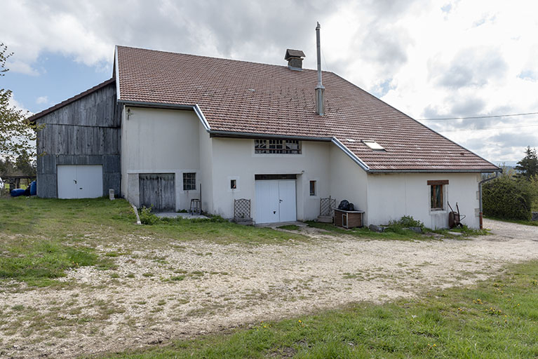 Façade latérale gauche. © Sonia Dourlot / Région Bourgogne-Franche-Comté, Inventaire du patrimoine - 2019 Façade latérale gauche. © Sonia Dourlot / Région Bourgogne-Franche-Comté, Inventaire du patrimoine - 2019