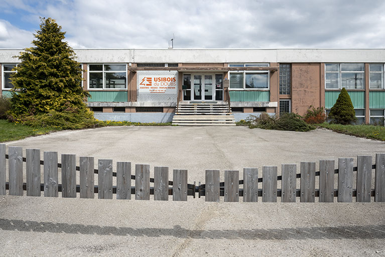 Façade antérieure : entrée. © Sonia Dourlot / Région Bourgogne-Franche-Comté, Inventaire du patrimoine - 2019