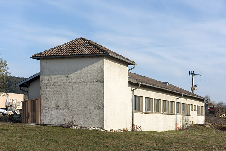 Façades postérieure et latérale gauche. © Sonia Dourlot / Région Bourgogne-Franche-Comté, Inventaire du patrimoine - 2019