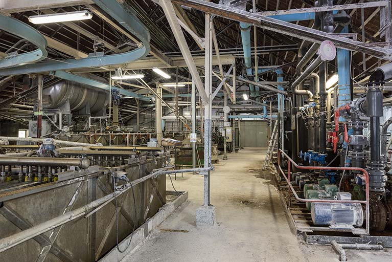 Fabrication : retraitement du sel (cristallisation). © Sonia Dourlot / Région Bourgogne-Franche-Comté, Inventaire du patrimoine - 2019