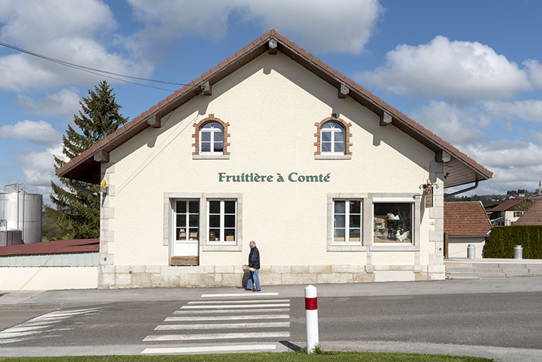 Façade antérieure. © Sonia Dourlot / Région Bourgogne-Franche-Comté, Inventaire du patrimoine - 2019