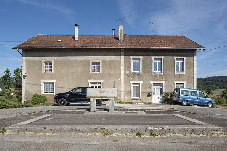 Façade antérieure. © Sonia Dourlot / Région Bourgogne-Franche-Comté, Inventaire du patrimoine - 2019