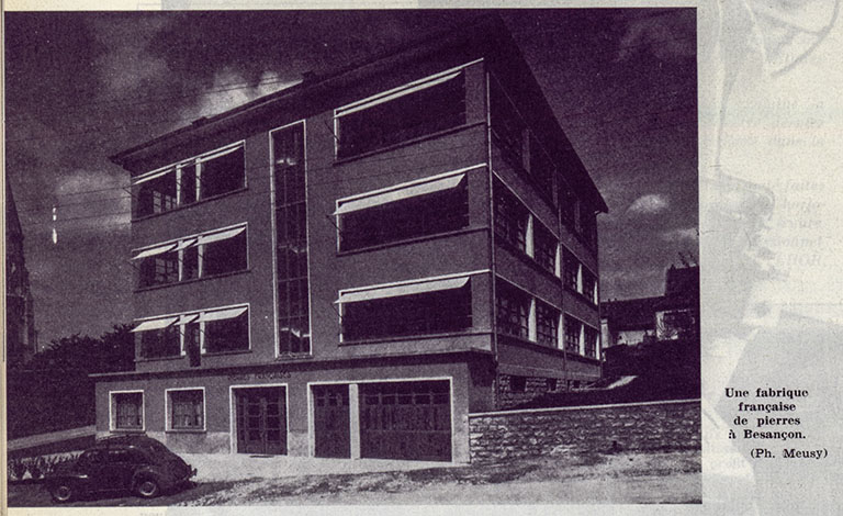 Vue d'ensemble, 1958. © Raphaël Favereaux / Région Bourgogne-Franche-Comté, Inventaire du patrimoine - 2019 Vue d'ensemble, 1958. © Raphaël Favereaux / Région Bourgogne-Franche-Comté, Inventaire du patrimoine - 2019