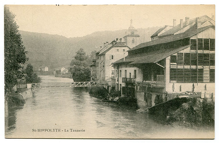 St-Hippolyte. La Tannerie, [1er quart 20e siècle ?]. © Laurent Poupard / Région Bourgogne-Franche-Comté, Inventaire du patrimoine - 2019