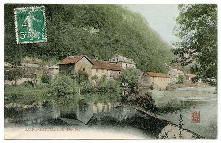 Saint-Hippolyte (Doubs), 1er quart 20e siècle [entre 1904 et 1909]. © Laurent Poupard / Région Bourgogne-Franche-Comté, Inventaire du patrimoine - 2019