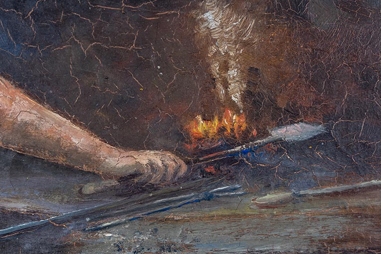 Le foyer. © Sonia Dourlot / Région Bourgogne-Franche-Comté, Inventaire du patrimoine - 2019