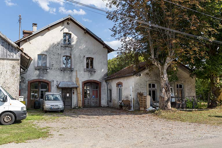 Atelier principal et forge, de trois quarts gauche. © Sonia Dourlot / Région Bourgogne-Franche-Comté, Inventaire du patrimoine - 2019