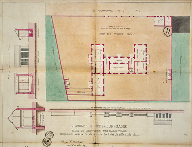 maison commune © Jérôme Mongreville / Région Bourgogne-Franche-Comté, Inventaire du patrimoine - 2019 maison commune © Jérôme Mongreville / Région Bourgogne-Franche-Comté, Inventaire du patrimoine - 2019