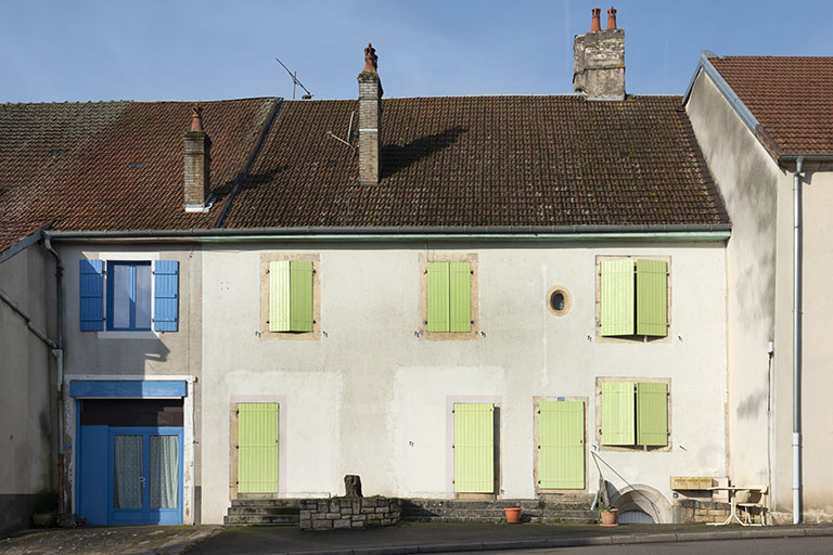 Vue générale de la maison. © Jérôme Mongreville / Région Bourgogne-Franche-Comté, Inventaire du patrimoine - 2019 Vue générale de la maison. © Jérôme Mongreville / Région Bourgogne-Franche-Comté, Inventaire du patrimoine - 2019