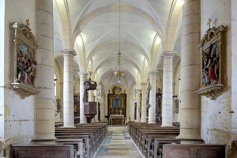 église paroissiale © Sonia Dourlot / Région Bourgogne-Franche-Comté, Inventaire du patrimoine - 2019 église paroissiale © Sonia Dourlot / Région Bourgogne-Franche-Comté, Inventaire du patrimoine - 2019