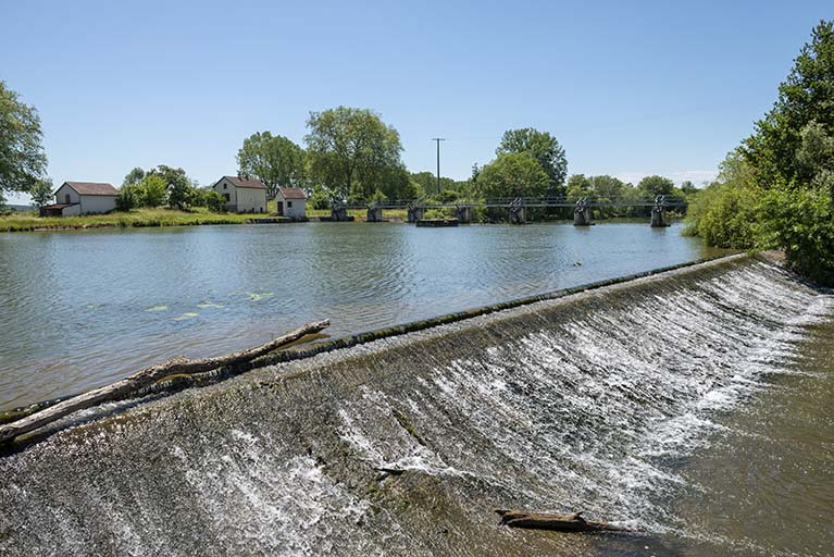 rivière aménagée © Jérôme Mongreville / Région Bourgogne-Franche-Comté, Inventaire du patrimoine - 2019