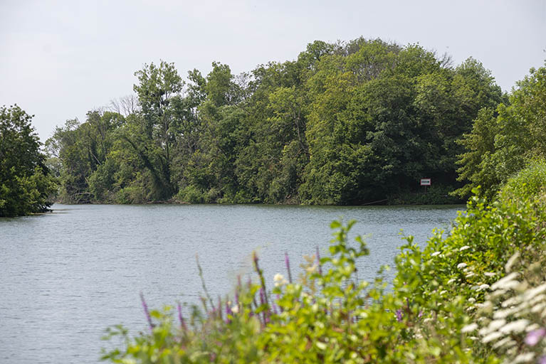 Ile au miieu de la Saône. © Jérôme Mongreville / Région Bourgogne-Franche-Comté, Inventaire du patrimoine - 2020