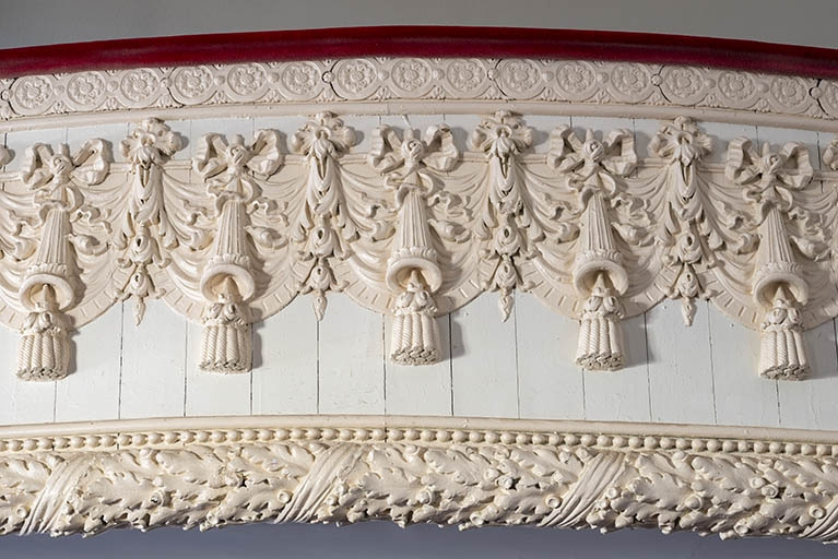  décor d'architecture décor intérieur © Jérôme Mongreville / Région Bourgogne-Franche-Comté, Inventaire du patrimoine - 2020