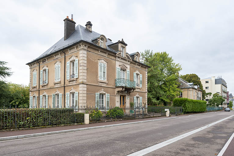  rue demeure villa © Jérôme Mongreville / Région Bourgogne-Franche-Comté, Inventaire du patrimoine - 2020