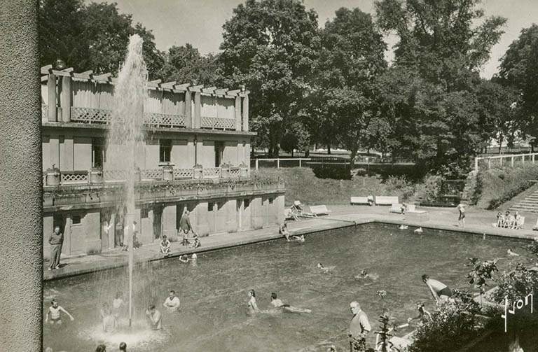  établissement thermal piscine © Fabien Dufoulon / Région Bourgogne-Franche-Comté, Inventaire du patrimoine - 2020