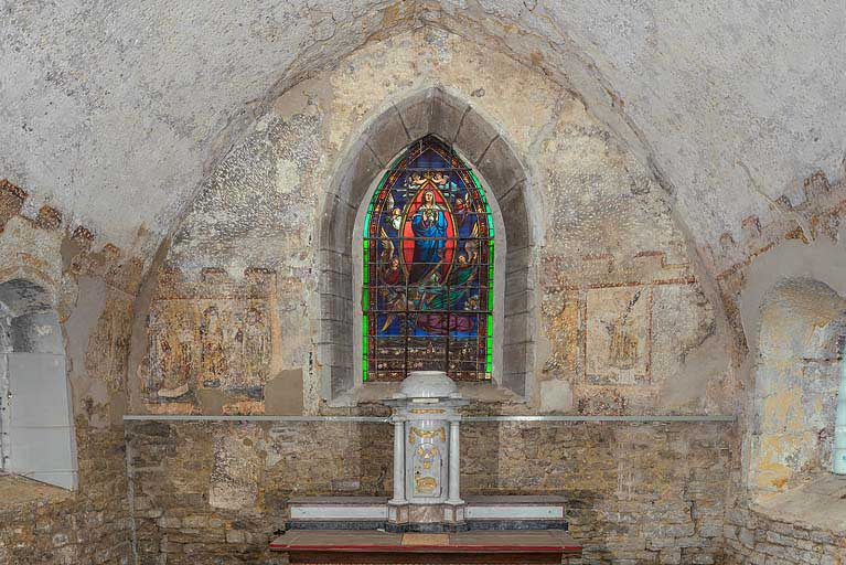 peinture monumentale © Jérôme Mongreville / Région Bourgogne-Franche-Comté, Inventaire du patrimoine - 2021