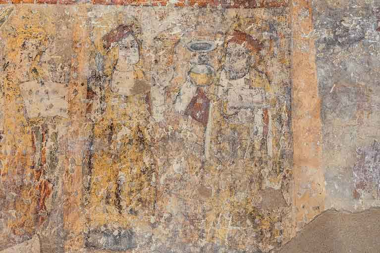 peinture monumentale © Jérôme Mongreville / Région Bourgogne-Franche-Comté, Inventaire du patrimoine - 2021