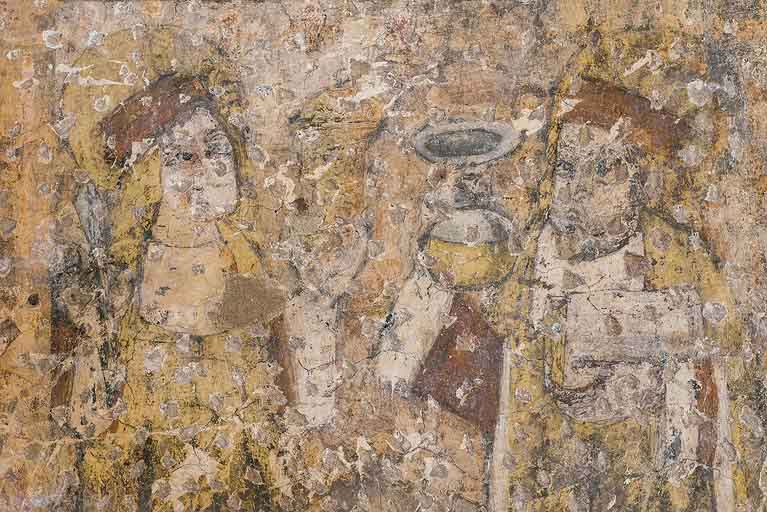 peinture monumentale © Jérôme Mongreville / Région Bourgogne-Franche-Comté, Inventaire du patrimoine - 2021