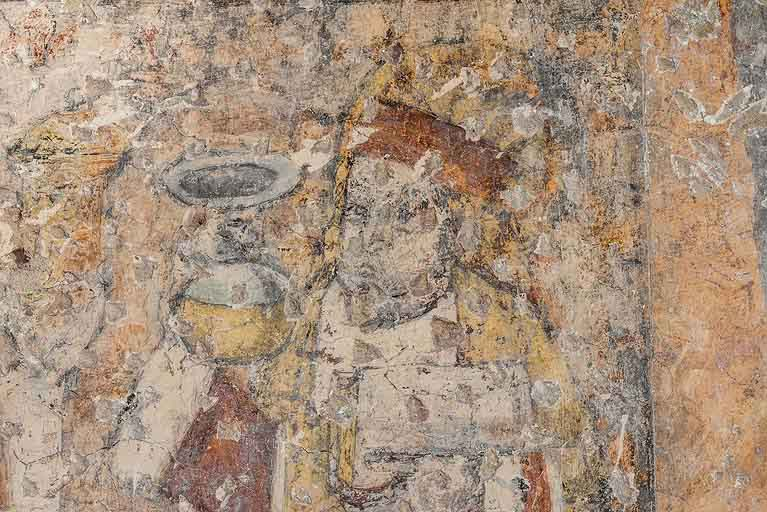 peinture monumentale © Jérôme Mongreville / Région Bourgogne-Franche-Comté, Inventaire du patrimoine - 2021