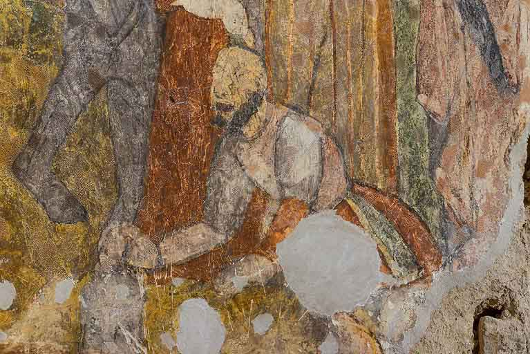 peinture monumentale © Jérôme Mongreville / Région Bourgogne-Franche-Comté, Inventaire du patrimoine - 2021