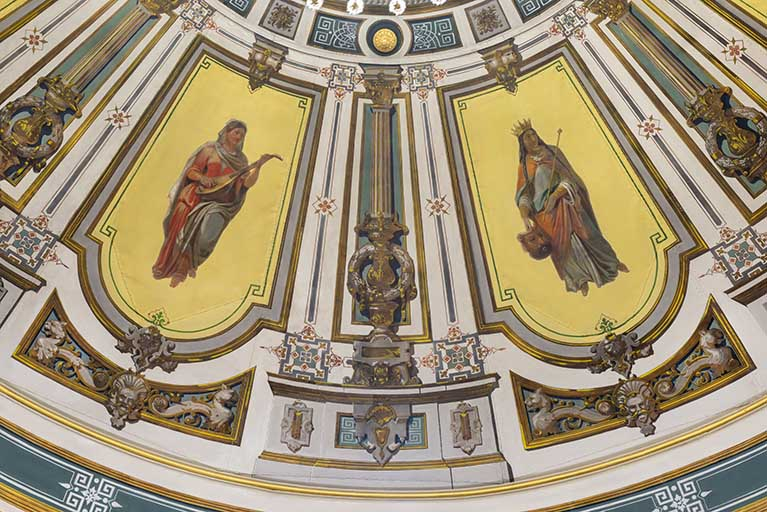 peinture monumentale © Jérôme Mongreville / Région Bourgogne-Franche-Comté, Inventaire du patrimoine - 2022