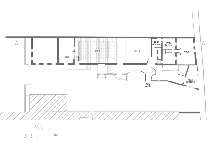 cinéma © Aline Thomas / Région Bourgogne-Franche-Comté, Inventaire du patrimoine - 2022