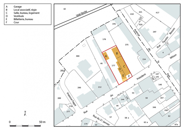 cinéma © Aline Thomas / Région Bourgogne-Franche-Comté, Inventaire du patrimoine - 2022