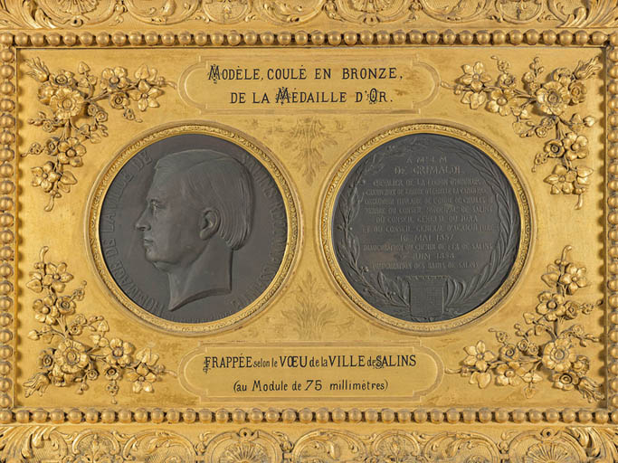 médaille © Thierry Kuntz / Région Bourgogne-Franche-Comté, Inventaire du patrimoine - 2022  médaille © Thierry Kuntz / Région Bourgogne-Franche-Comté, Inventaire du patrimoine - 2022