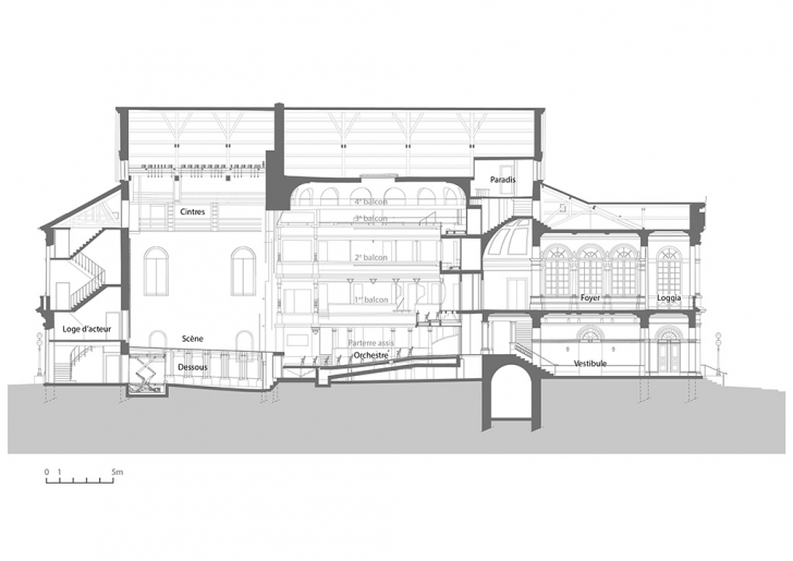 théâtre © Aline Thomas / Région Bourgogne-Franche-Comté, Inventaire du patrimoine - 2022  théâtre © Aline Thomas / Région Bourgogne-Franche-Comté, Inventaire du patrimoine - 2022