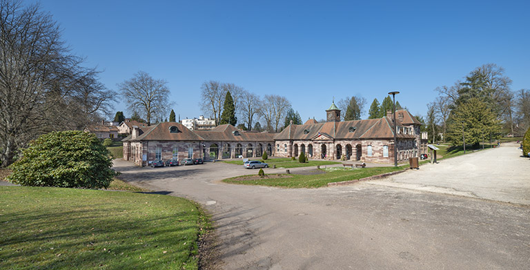  parc établissement thermal © Jérôme Mongreville / Région Bourgogne-Franche-Comté, Inventaire du patrimoine - 2022