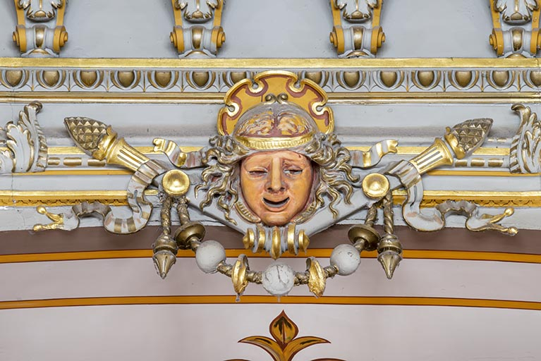 salle de spectacle © Jérôme Mongreville / Région Bourgogne-Franche-Comté, Inventaire du patrimoine - 2023  salle de spectacle © Jérôme Mongreville / Région Bourgogne-Franche-Comté, Inventaire du patrimoine - 2023