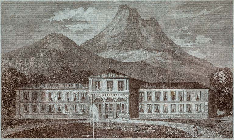 établissement thermal hôtel de voyageurs restaurant © Jérôme Mongreville / Région Bourgogne-Franche-Comté, Inventaire du patrimoine - 2023  établissement thermal hôtel de voyageurs restaurant © Jérôme Mongreville / Région Bourgogne-Franche-Comté, Inventaire du patrimoine - 2023