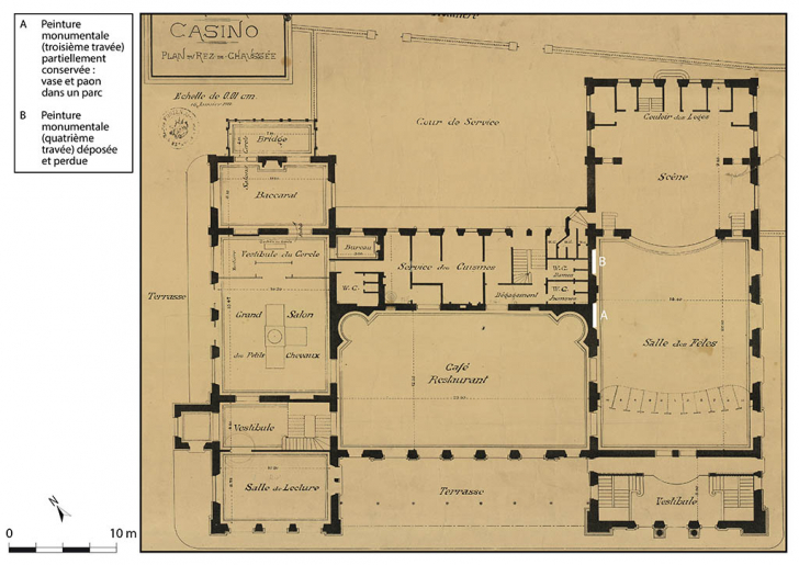  casino restaurant salle des fêtes © Aline Thomas / Archives municipales, Besançon - 2023