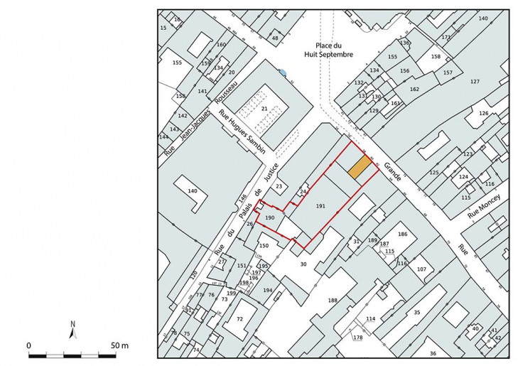  immeuble © Aline Thomas / Région Bourgogne-Franche-Comté, Inventaire du patrimoine - 2023
