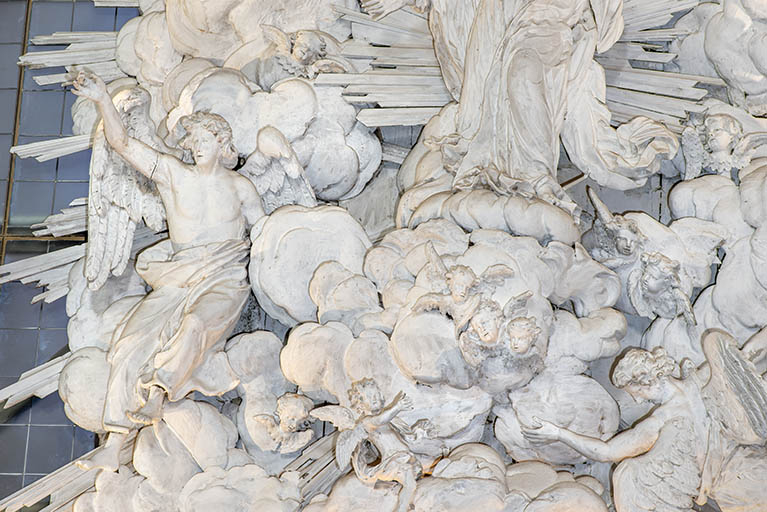  groupe sculpté retable © Jérôme Mongreville / Région Bourgogne-Franche-Comté, Inventaire du patrimoine - 2023