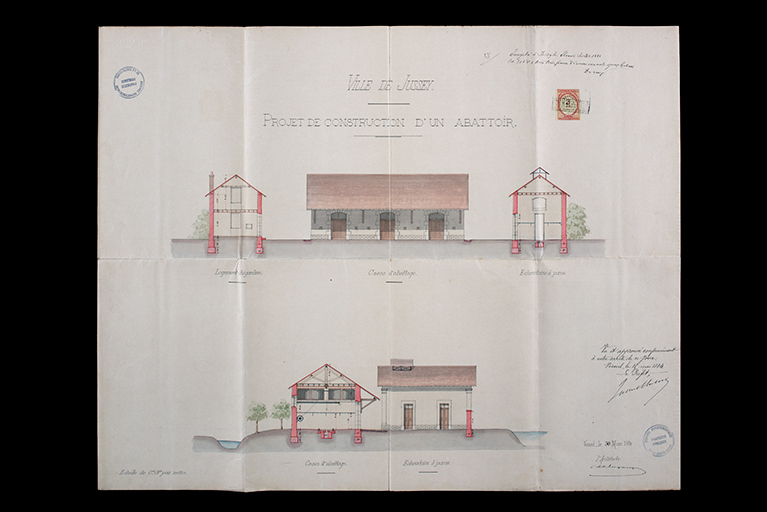  abattoir © Nicolas Waltefaugle / Région Bourgogne-Franche-Comté, Inventaire du patrimoine - 2025