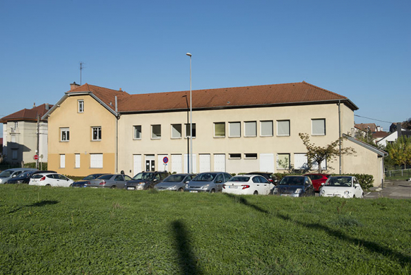 Besançon (25) : usine d'horlogerie Socame © phot. J. Mongreville / Région Bourgogne-Franche-Comté, Inventaire du patrimoine, 2017