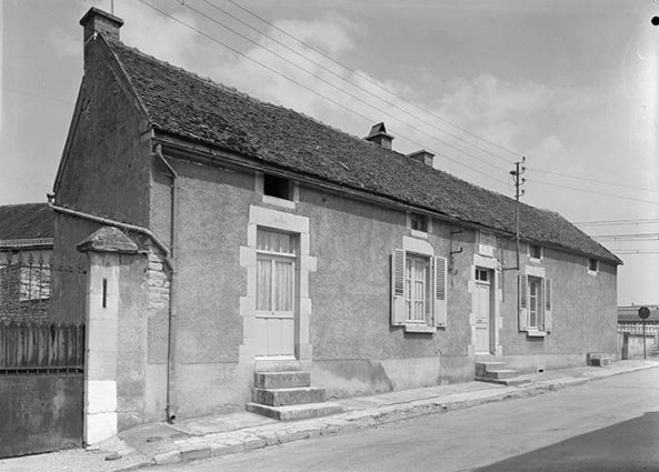 Façade sur rue. © Région Bourgogne-Franche-Comté, Inventaire du patrimoine