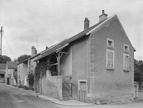 Façades à l'angle de l'impasse. © Région Bourgogne-Franche-Comté, Inventaire du patrimoine