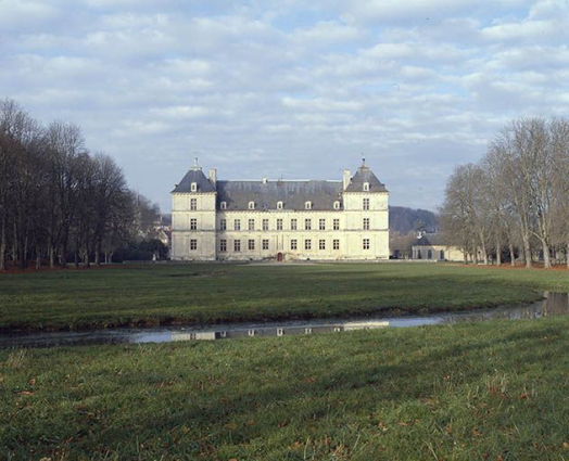 Vue d'ensemble de l'élévation sud. © phot. J.-L. Duthu / Région Bourgogne-Franche-Comté, Inventaire du patrimoine, 1991