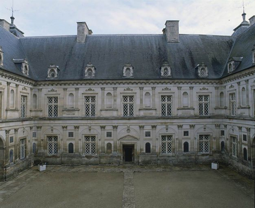 Cour intérieure. © Région Bourgogne-Franche-Comté, Inventaire du patrimoine