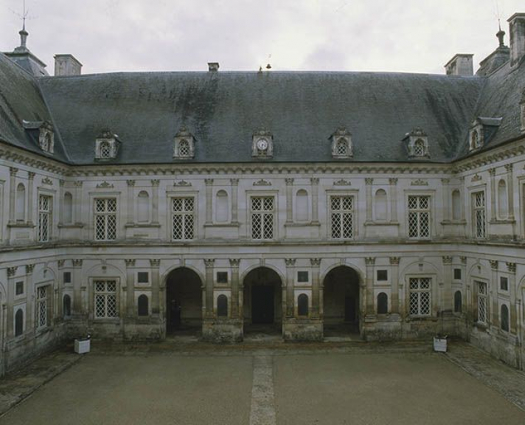 Cour intérieure. © Région Bourgogne-Franche-Comté, Inventaire du patrimoine