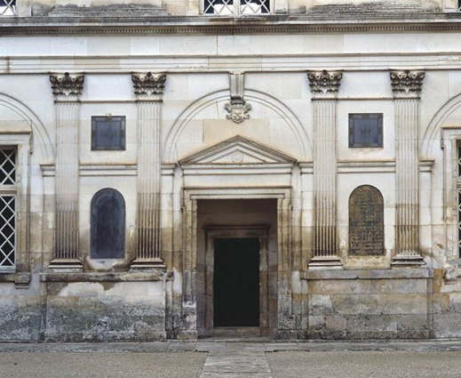 Façade sur cour, détail © Région Bourgogne-Franche-Comté, Inventaire du patrimoine