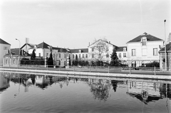 Façade antérieure des ateliers et bureaux centraux. © Région Bourgogne-Franche-Comté, Inventaire du patrimoine